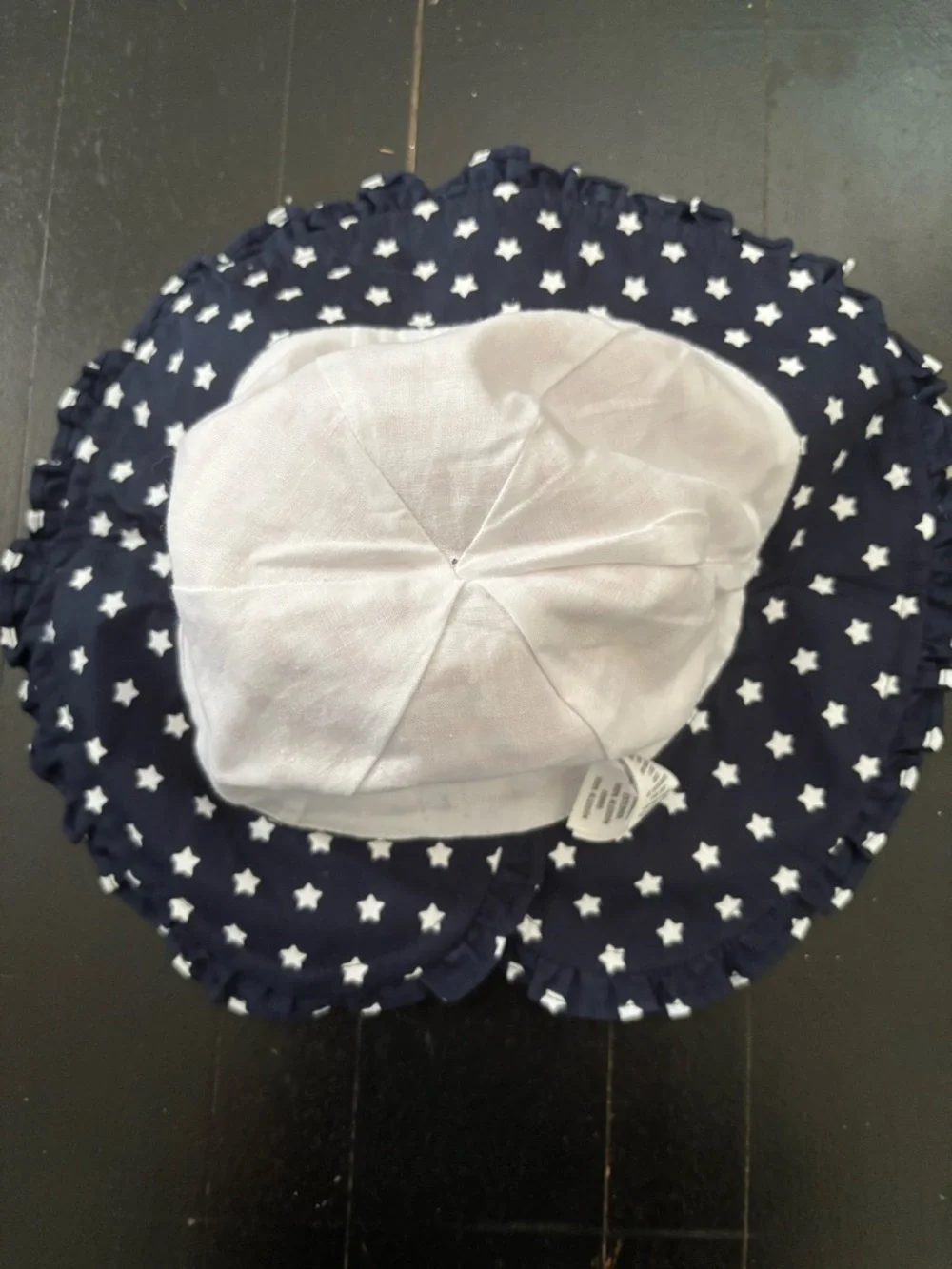The Children's Place American Stars & Stripes Ruffle Bucket Hat Toddler S/M